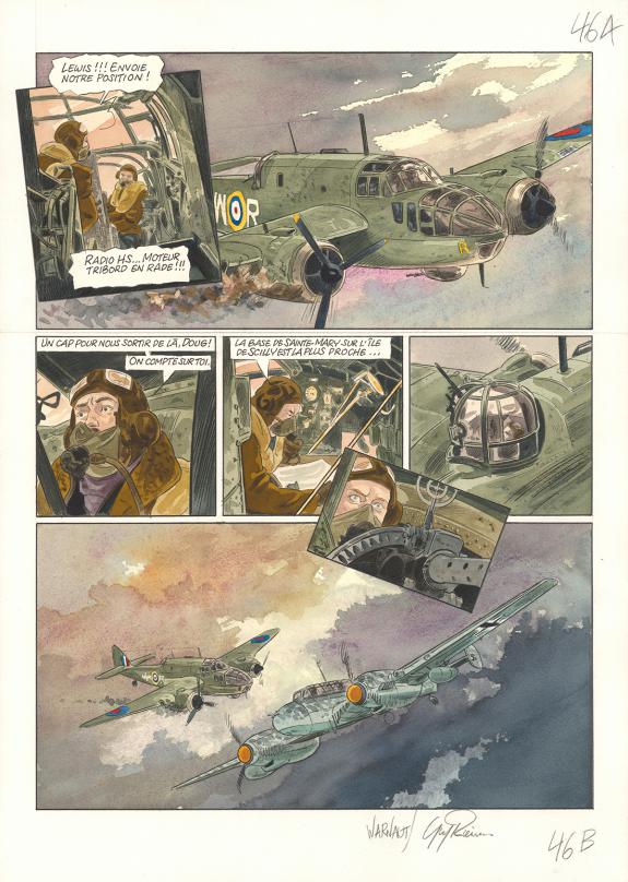 Warnauts et Raives - Ciel d'orages, London burning, Planche 