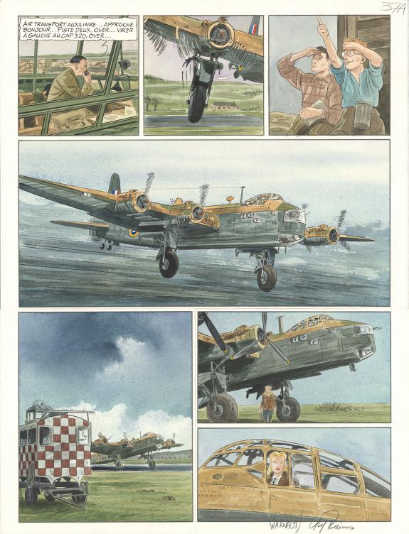 Warnauts et Raives - Ciel d'orages, London burning, Planche 