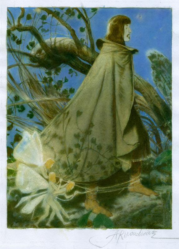 Andréï Arinouchkine - dessin elfique
