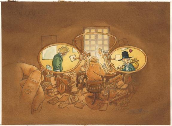 Olivier Brazao - Illustration originale