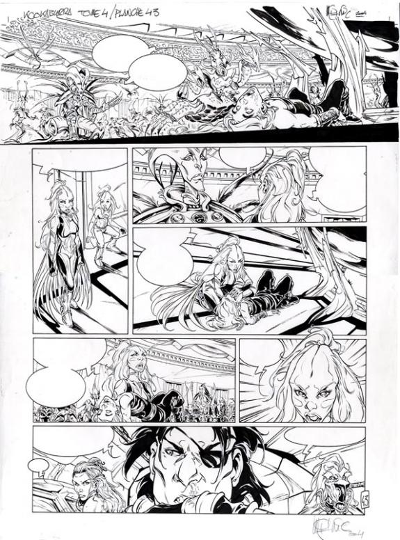 Nicolas Mitric - Kookaburra, Système Ragnarok, Planche origi