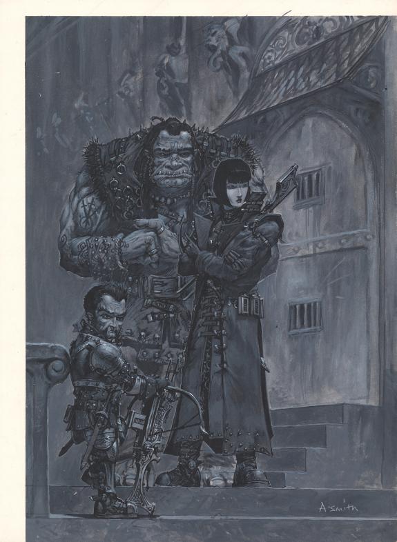 Adrian Smith - Warhammer, Illustration originale