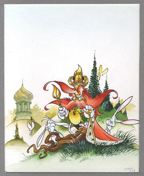 Crisse - Illustration originale