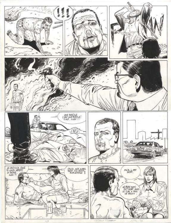 Bruno Rocco - A.D.N, L'ange noir, Planche originale n°11