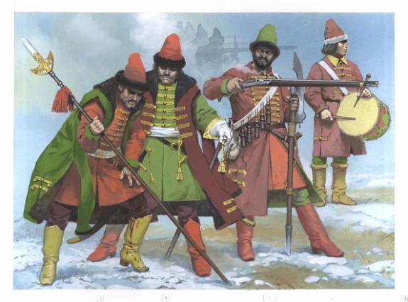 Angus Mc Bride - Armies of Ivan the Terrible, illustration o