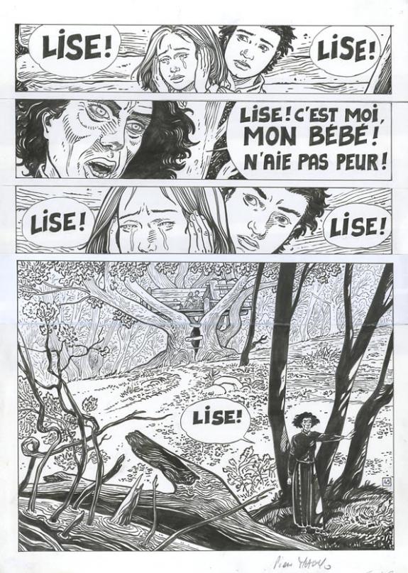 Pierre Makyo - L'Histoire de chaque jour, Lise a souvent peu