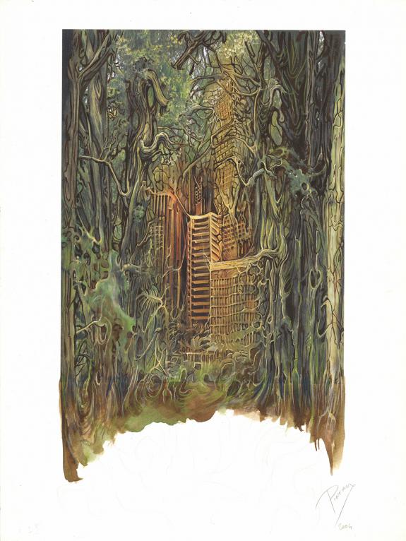 Séverine Pineaux - Ysambre, Illustration originale