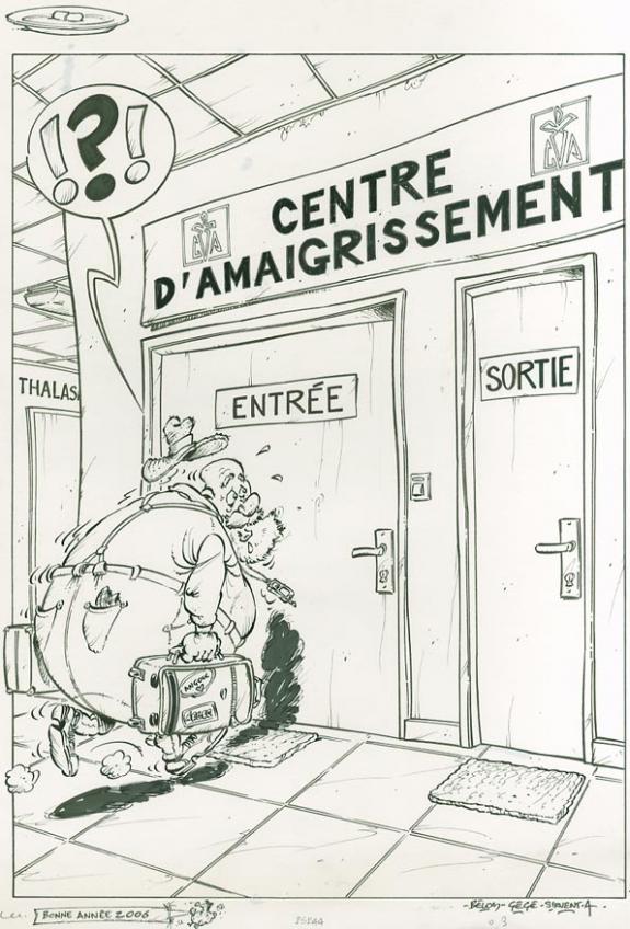 Alain Sirvent - Les Toubibs, Sur les dents !, Illustration o