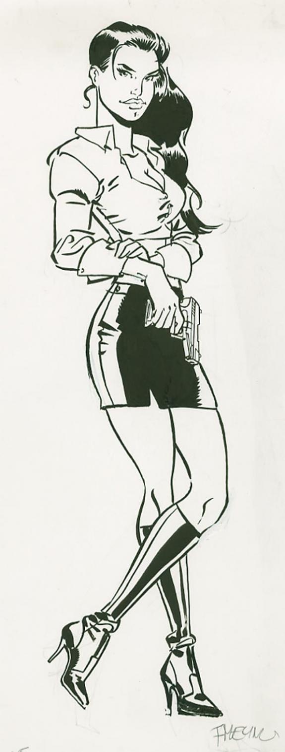 Félix Meynet - Les Éternels, Illustration originale