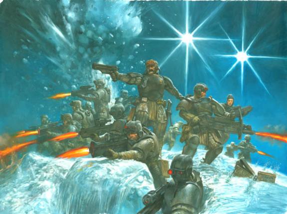Adrian Smith - Rackham, AT-43 armée encerclée, Illustration 