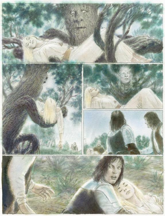 Andréï Arinouchkine - Ewen, t02, planche originale