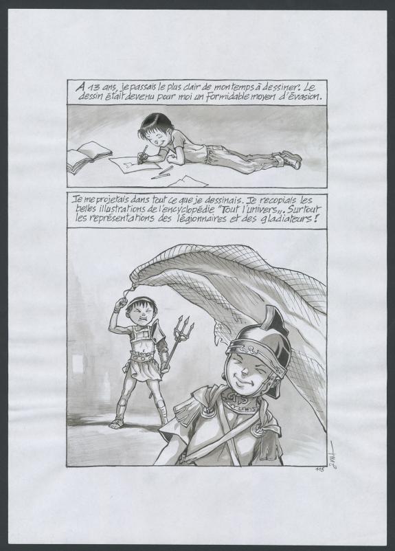 Jung - Couleur de peau : miel, Tome 1, Planche originale n°1