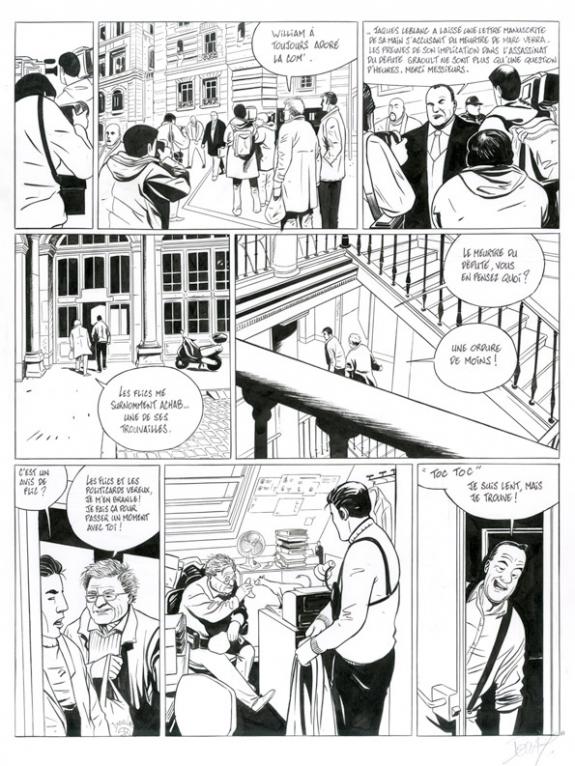 Stéphane Douay - Commandant achab, Né pour mourir, Planche o