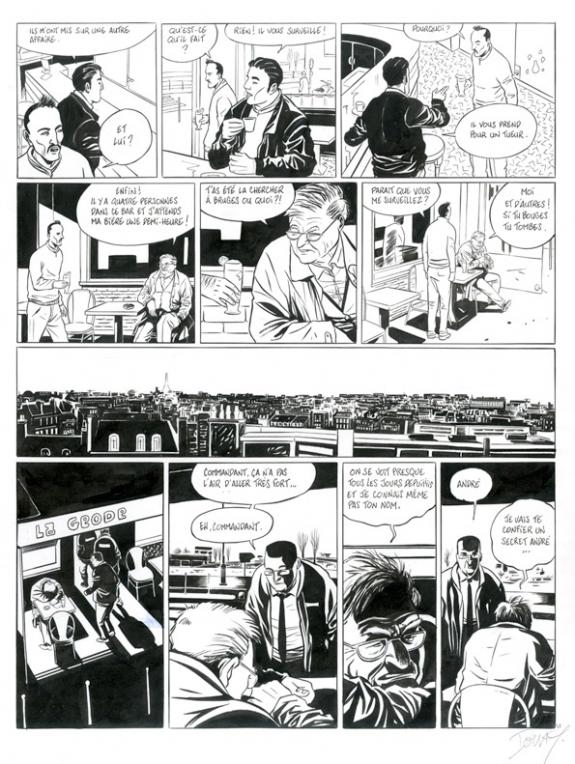 Stéphane Douay - Commandant achab, Né pour mourir, Planche o