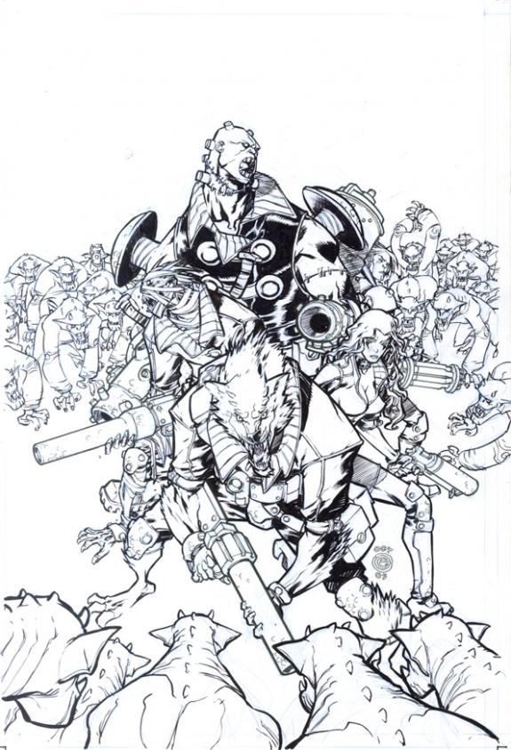 Eric Canete - Howling commandos 4