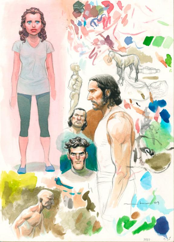 Marcial Toledano - Ken games, Feuille, Personnages 