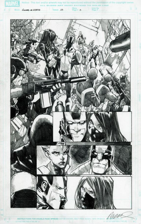 Humberto Ramos - Avengers : the Initiative, Issue 23