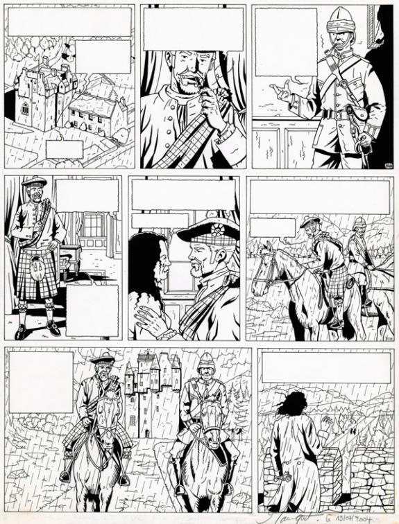 Frédéric Marniquet - Planche originale n°35