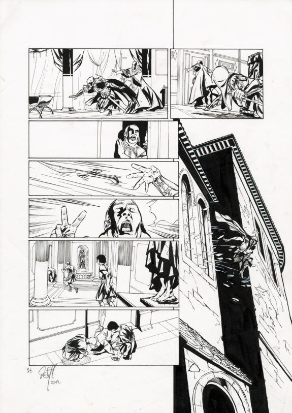 Djillali Defali - Assassin's Creed, Aquilus, Planche origina