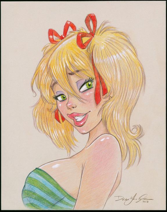 Dean Yeagle - Illustration originale, Mandy