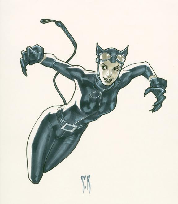 Stéphane Roux - Illustration originale, Cat Woman