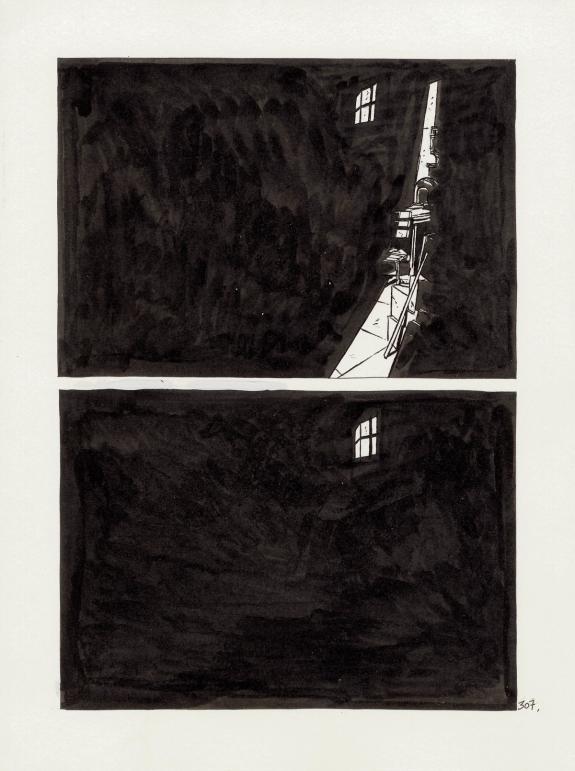 Christophe Chabouté - un peu de bois et d'acier, Planche ori