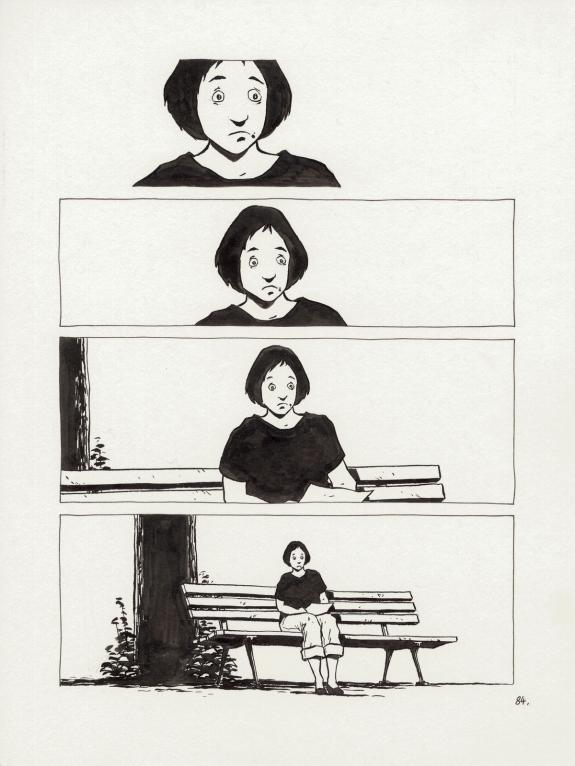 Christophe Chabouté - un peu de bois et d'acier, Planche ori
