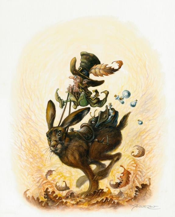 Pascal Moguérou - L'heure des fées, Illustration originale