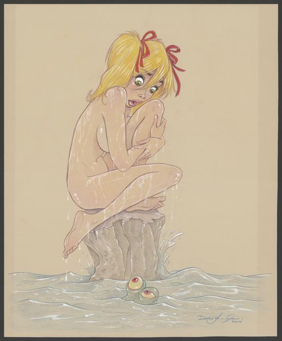 Dean Yeagle - Illustration originale, Mandy "watercritter"