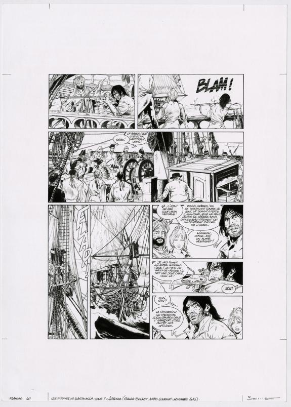 Franck Bonnet - Pirates de Barataria (Les), Aghurmi, Planche