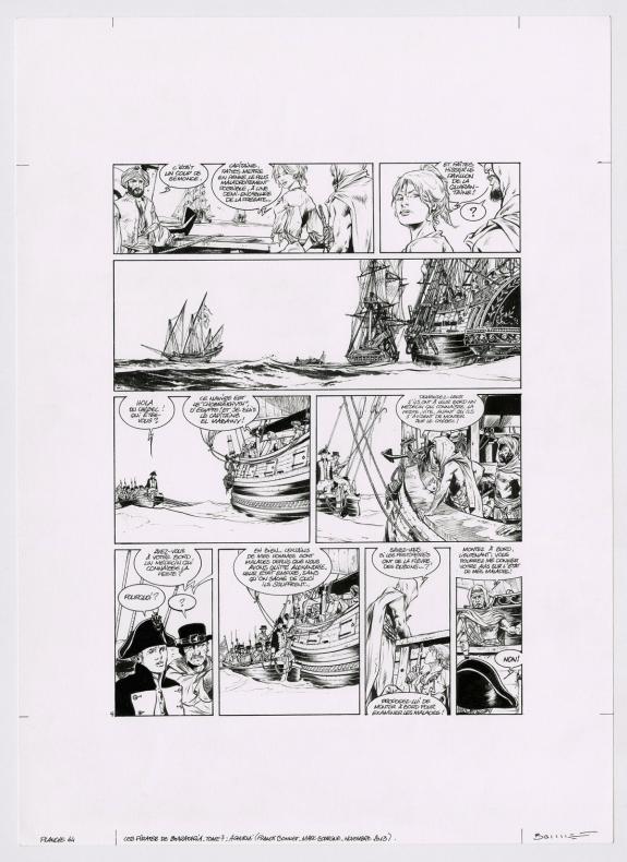 Franck Bonnet - Pirates de Barataria (Les), Aghurmi, Planche