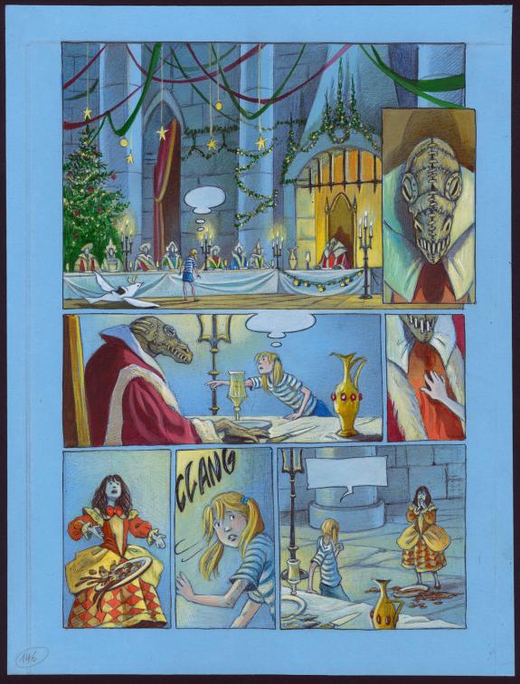 Florence Magnin - Mascarade, Planche originale
