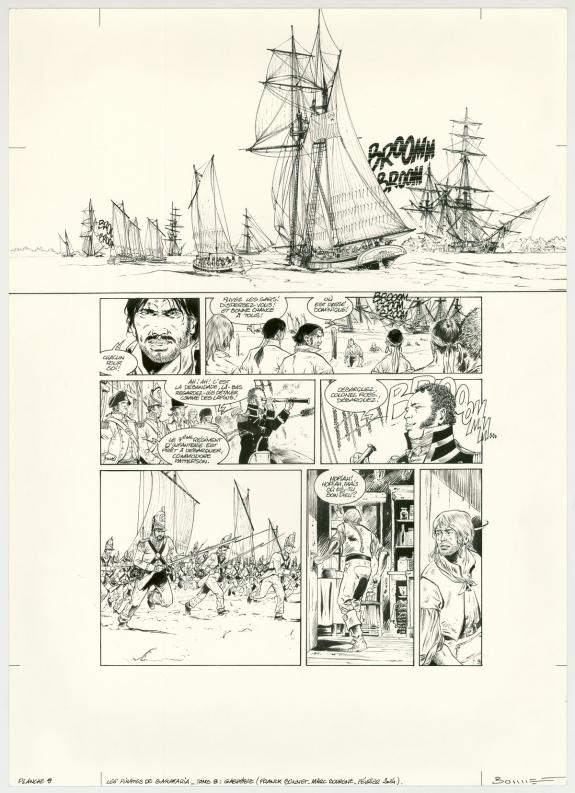 Franck Bonnet - Pirates de Barataria (Les), Gaspesie, Planch