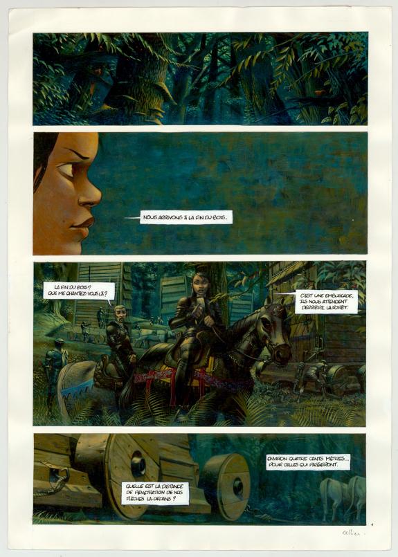 Jean-François Cellier - Alice, Planche originale