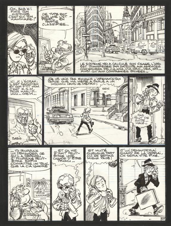 Dan - Soda, Résurrection, Planche originale n°17