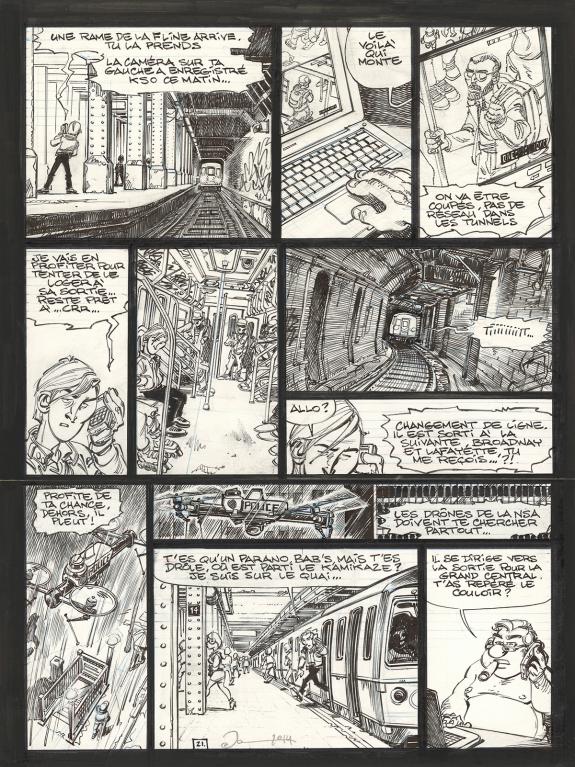 Dan - Soda, Résurrection, Planche originale n°21