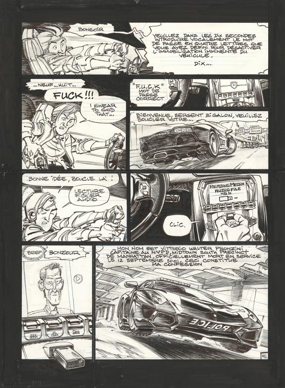 Dan - Soda, Résurrection, Planche originale n°41