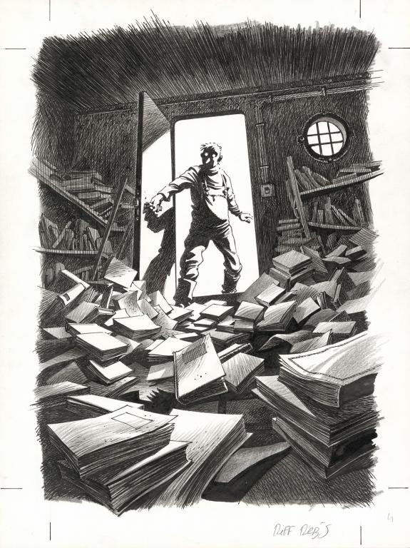 Riff Reb's - L'Aimant, Illustration originale