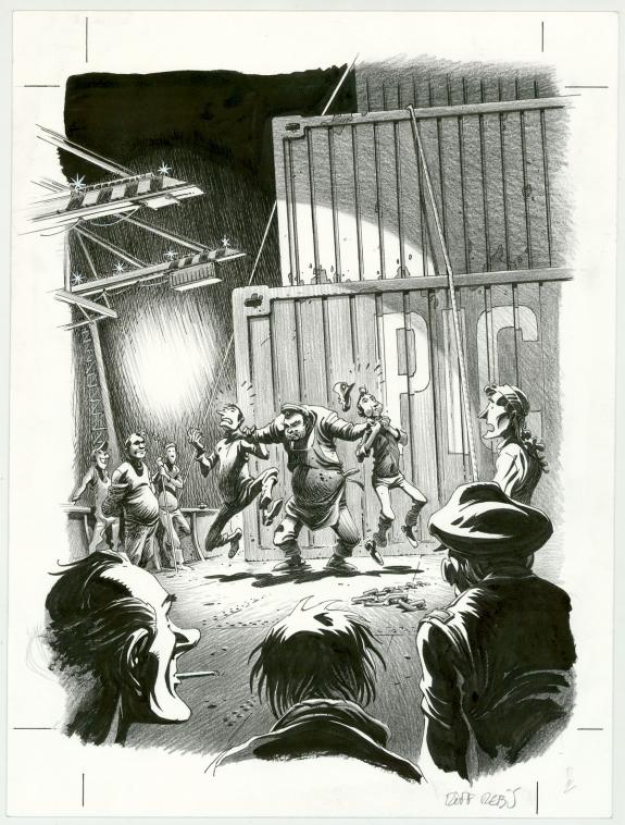 Riff Reb's - L'Aimant, Illustration originale