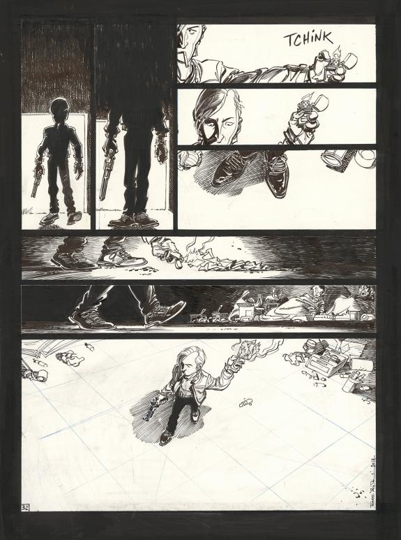 Dan - Soda, Résurrection, Planche originale n°32
