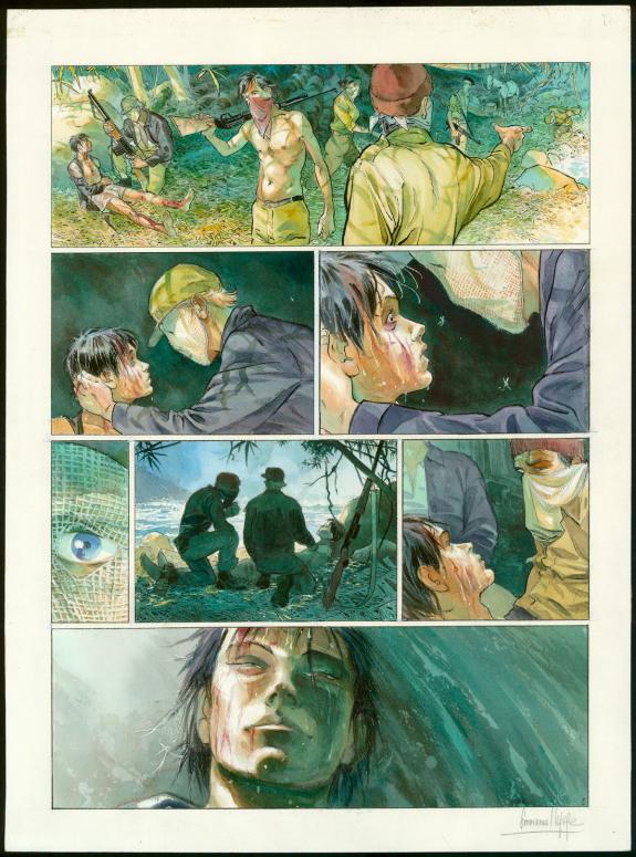 Emmanuel Lepage - Muchacho, Tome 2, Planche originale n&deg;08