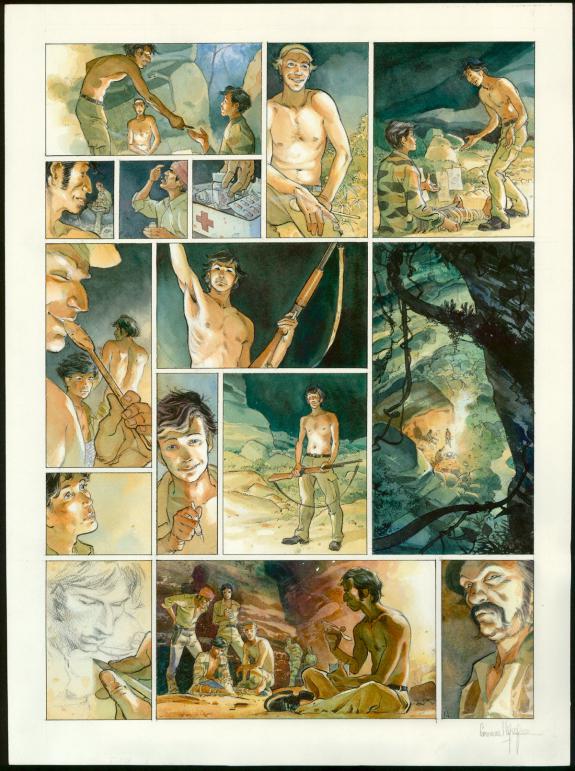 Emmanuel Lepage - Muchacho, Tome 2, Planche originale n&deg;14