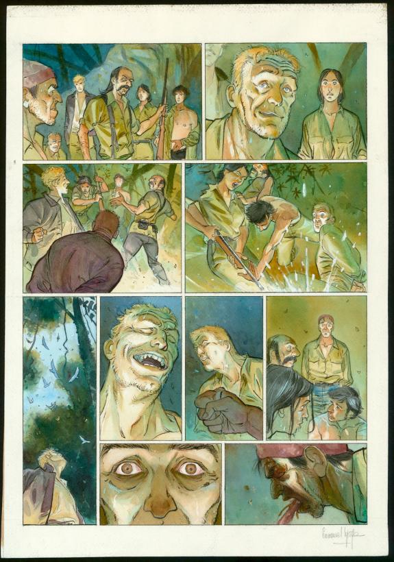 Emmanuel Lepage - Muchacho, Tome 2, Planche originale n&deg;47