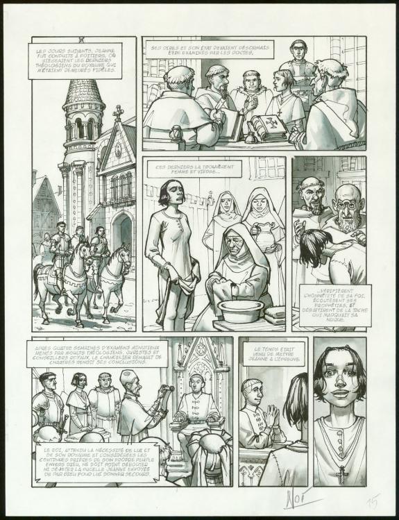 Ignacio Noé - Jeanne D'Arc, Planche originale n°15