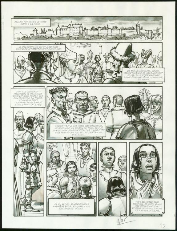 Ignacio Noé - Jeanne D'Arc, Planche originale n°13