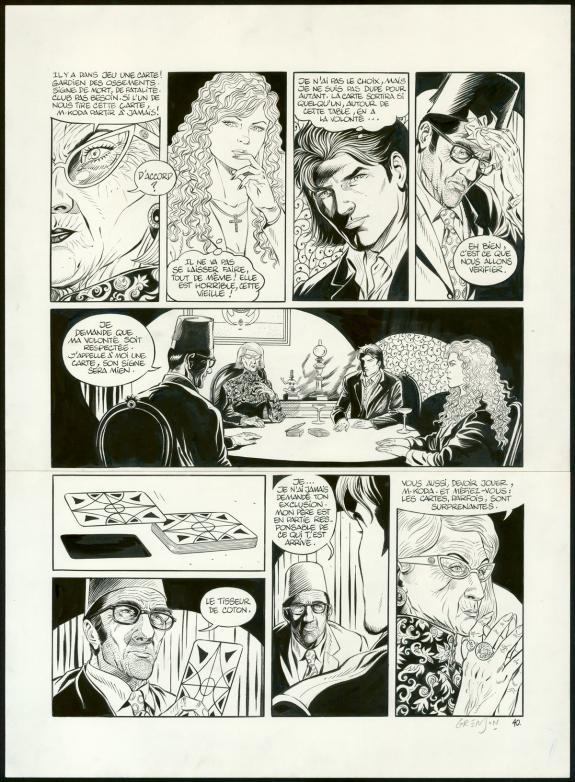 Olivier Grenson - Niklos Koda, Le Jeu des Maîtres, Planche o
