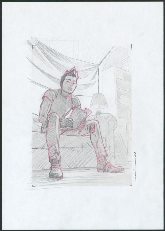 Marcial Toledano - Tebori, Illustration originale