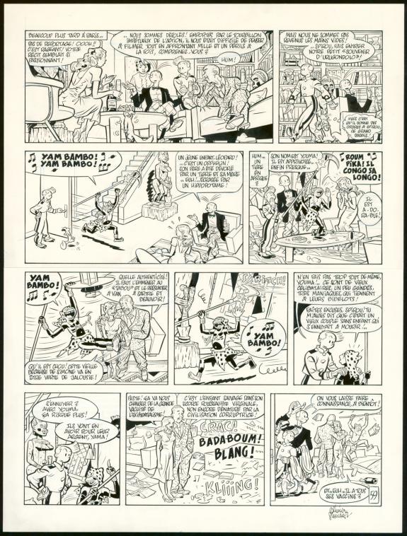 Olivier Schwartz - Une Aventure de Spirou et Fantasio, Le Ma