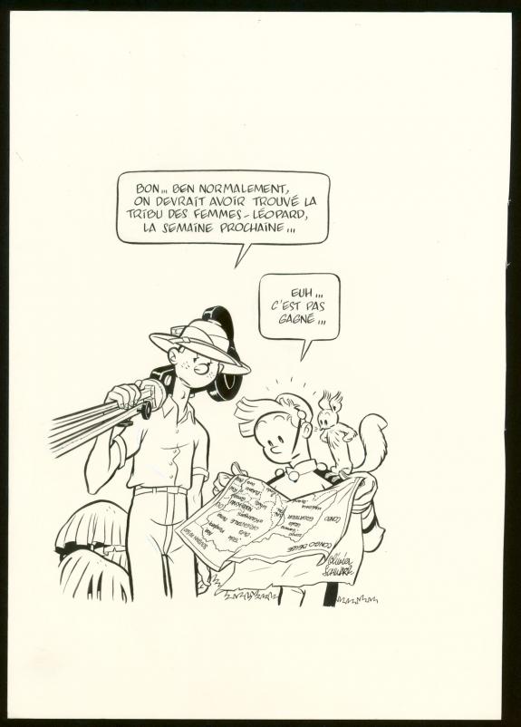 Olivier Schwartz - Une Aventure de Spirou et Fantasio, Le Ma