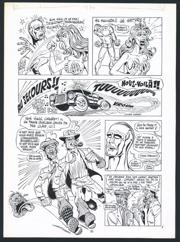 Marcel Gotlib - Rhââ Lovely, Tome 3, Planche originale n°05 